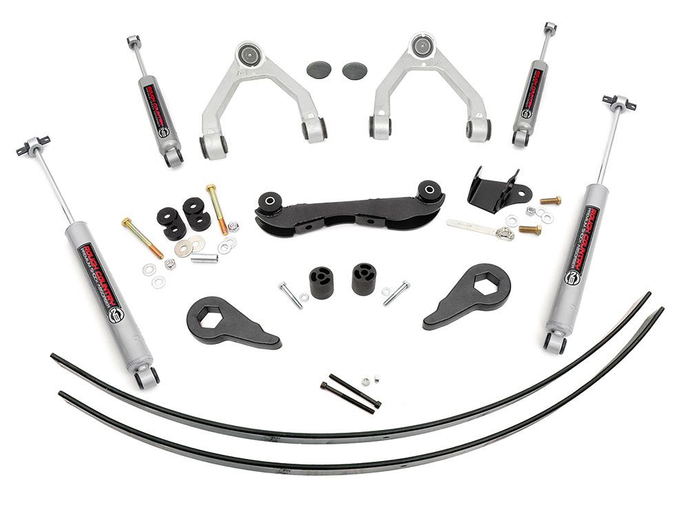 2-3" 1992-1994 Chevy Blazer 4WD Lift Kit (w/rear add-a-leafs) by Rough Country