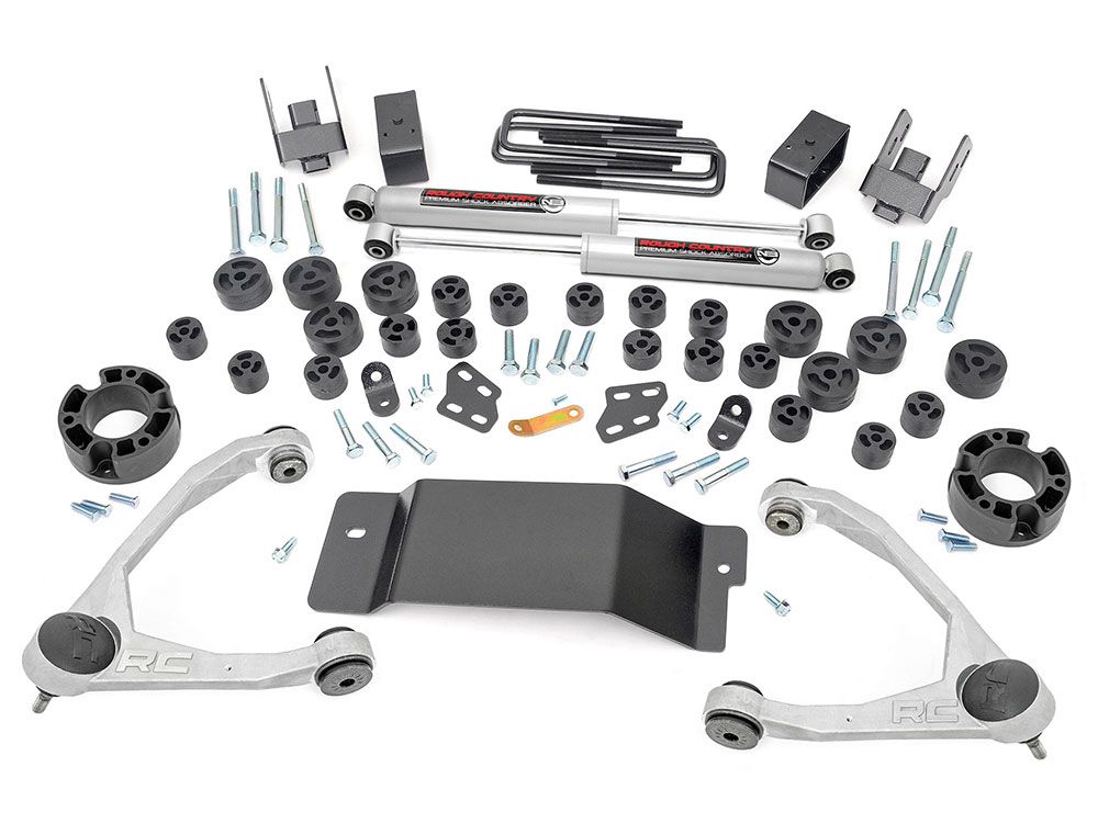4.75" 2007-2013 Chevy Silverado 1500 4WD Combo Lift Kit by Rough Country