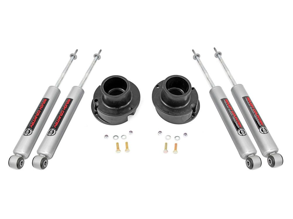 2.5" 2013-2023 Dodge Ram 3500 4WD Leveling Kit (w/N3 Shocks) by Rough Country