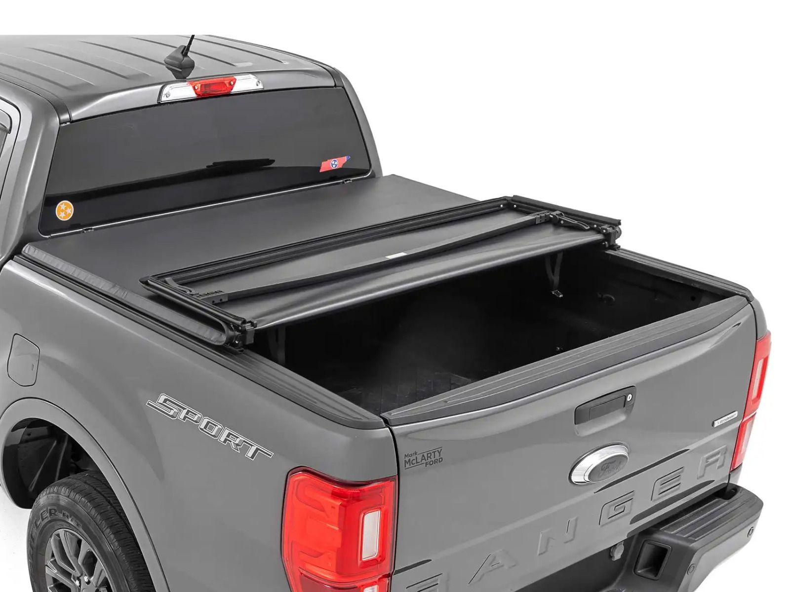 2019-2024 Ford Ranger Soft Tri-Fold Tonneau Cover by Rough Country