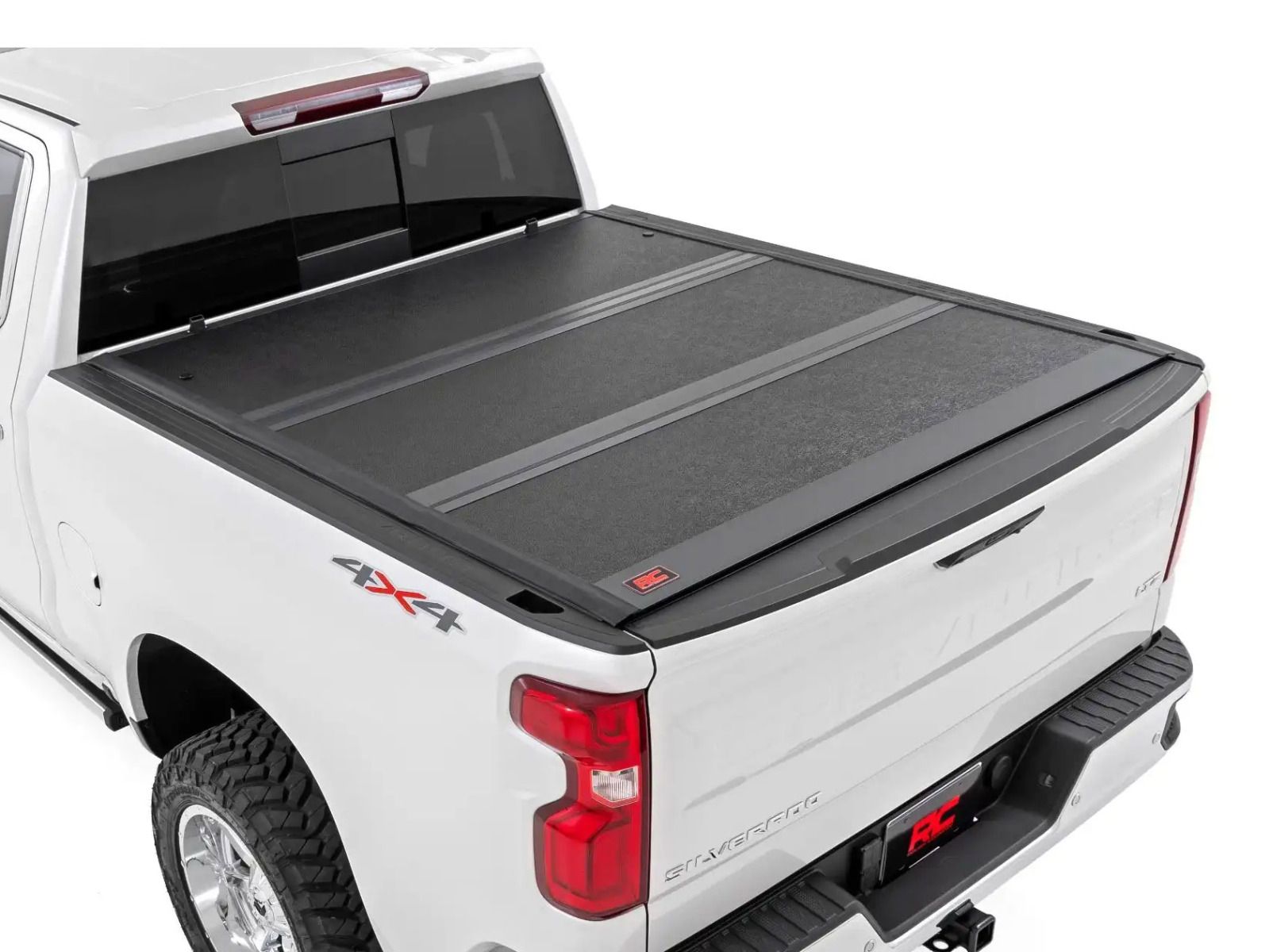 2019-2024 Chevy Silverado 1500 Hard Low Profile Tonneau Cover by Rough Country