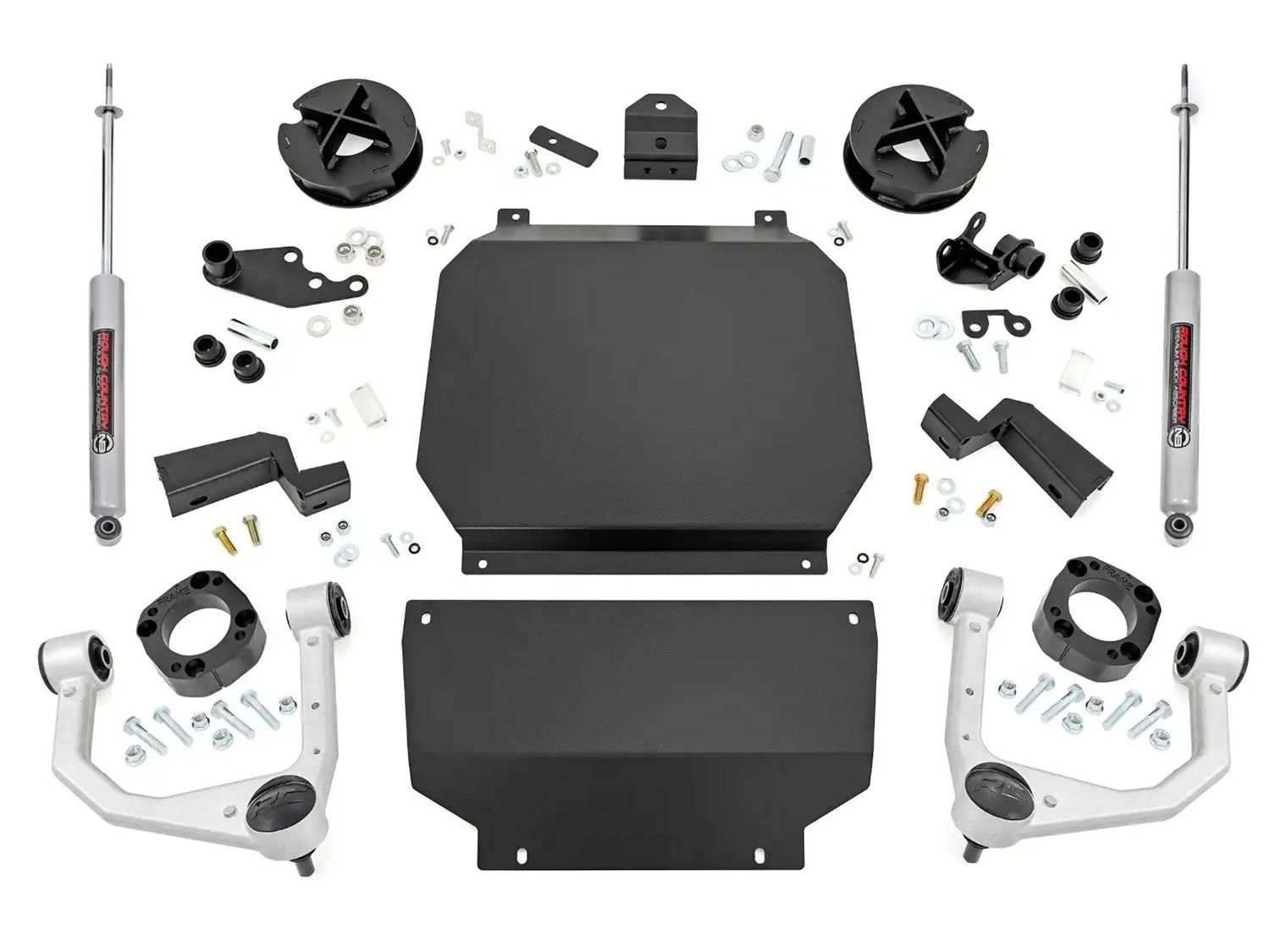 3.5" 2023 Toyota Sequoia 4WD Lift Kit (w/Forged Upper Control Arms) by Rough Country