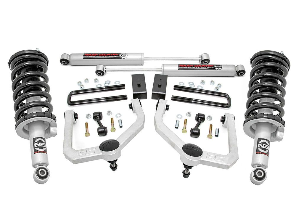 3" 2017-2023 Nissan Titan Lift Kit w/N3 Lifted Struts by Rough Country