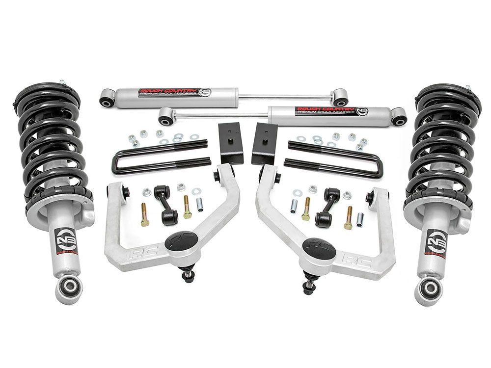 3" 2017-2021 Nissan Titan Lift Kit w/N3 Lifted Struts by Rough Country