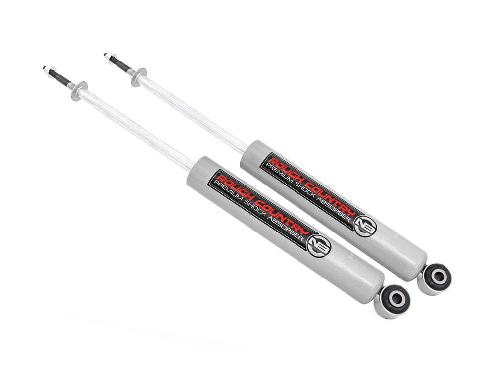 F250 Super Duty 2005-2023 Ford 4wd Rough Country N3 Series Front Shocks (fits w/ 0-1.5" Front Lift)