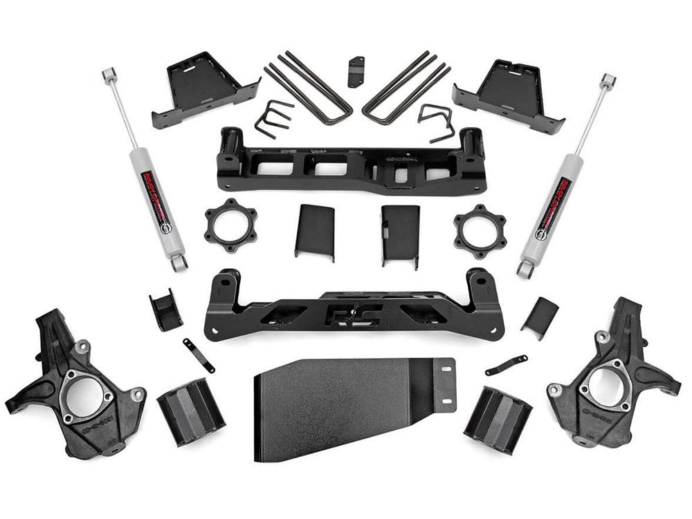 6" 2007-2013 GMC Sierra 1500 4wd Lift Kit by Rough Country