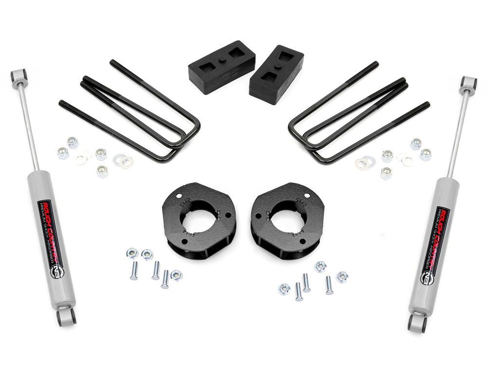 3.5" 2007-2013 Chevy Silverado 1500 2WD Lift Kit by Rough Country