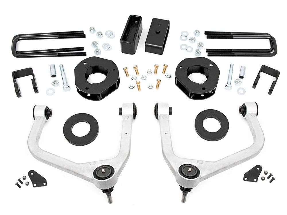 3.5" 2019-2024 Chevy Silverado 1500 2WD/4WD (w/Adaptive Ride Control) Lift Kit by Rough Country