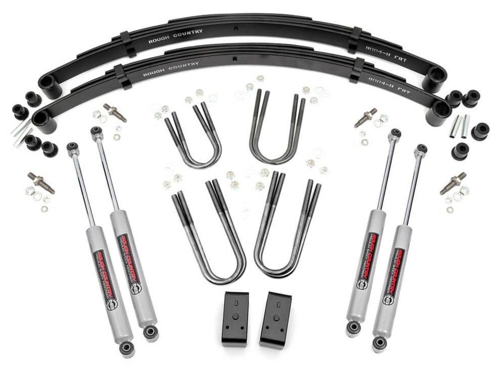 3" 1984-1990 Jeep Grand Wagoneer 4WD Suspension Lift Kit by Rough Country