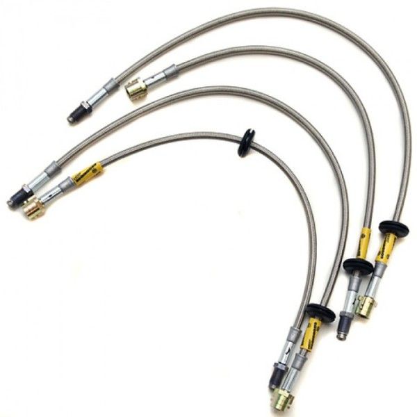 Expedition 2003-2006 Ford w/o Stability Control 4WD Rear Brake Line Kit (Stnlss) - Rize 430-300-172 by Rize