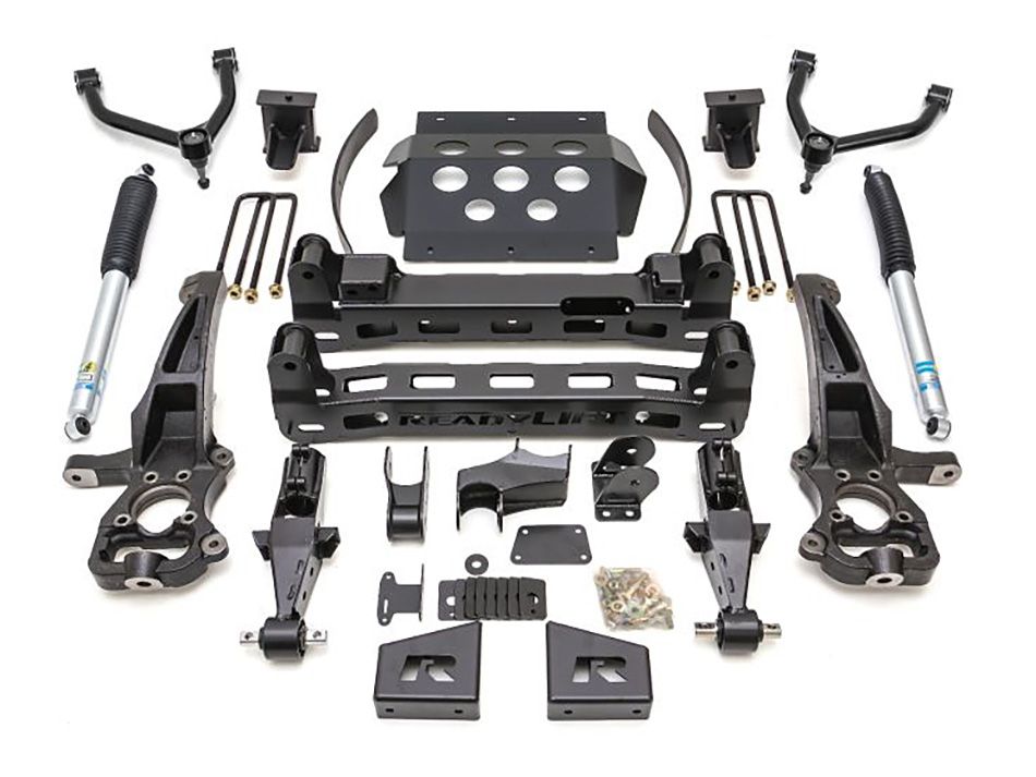 8" 2019-2024 Chevy Silverado 1500 4wd Lift Kit (w/Bilstein 5100 shocks) by ReadyLift