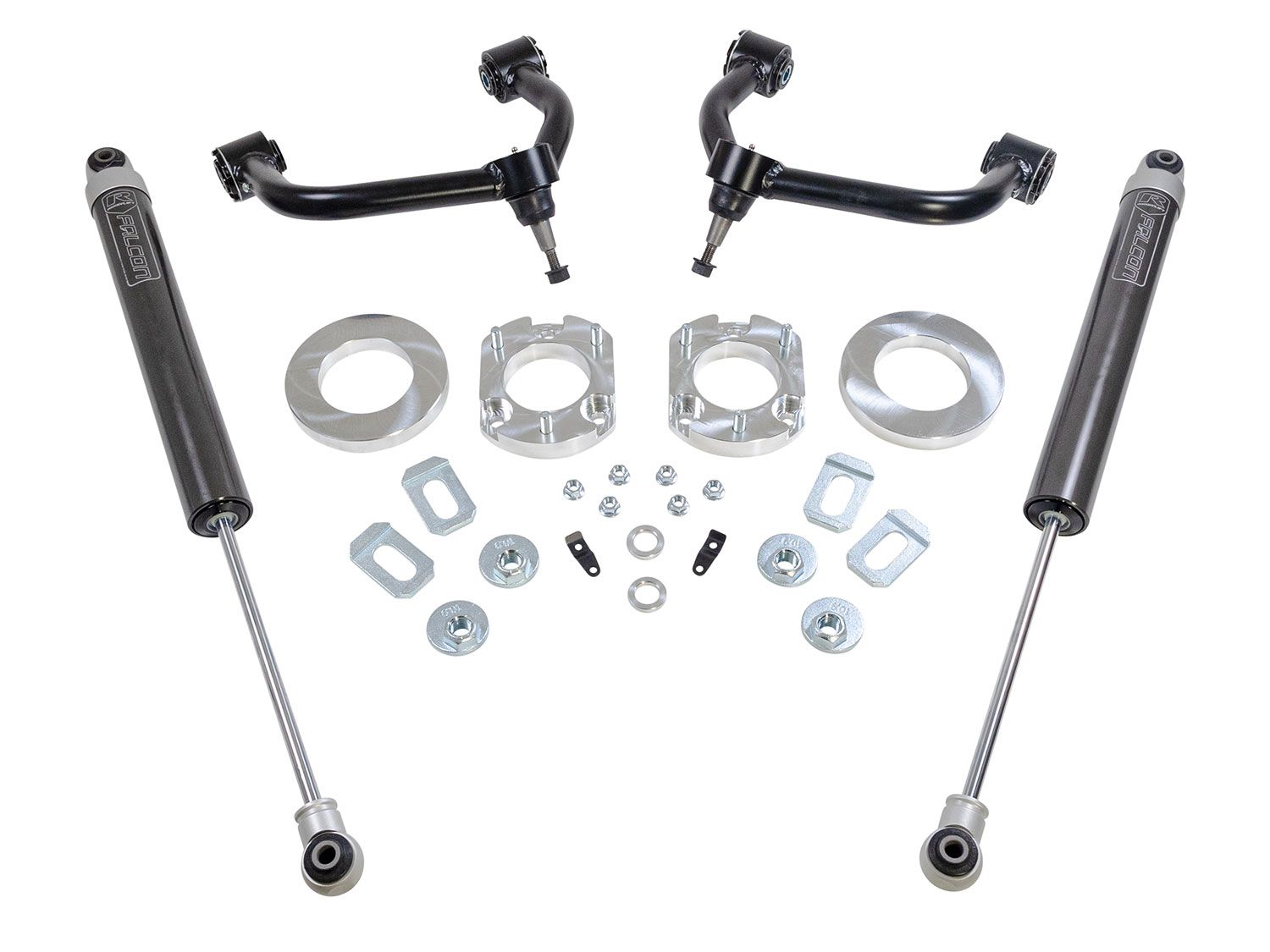 3" 2021-2023 Ford F150 Tremor Front Lift Kit (w/Rear Falcon 1.1 Shocks) by ReadyLift