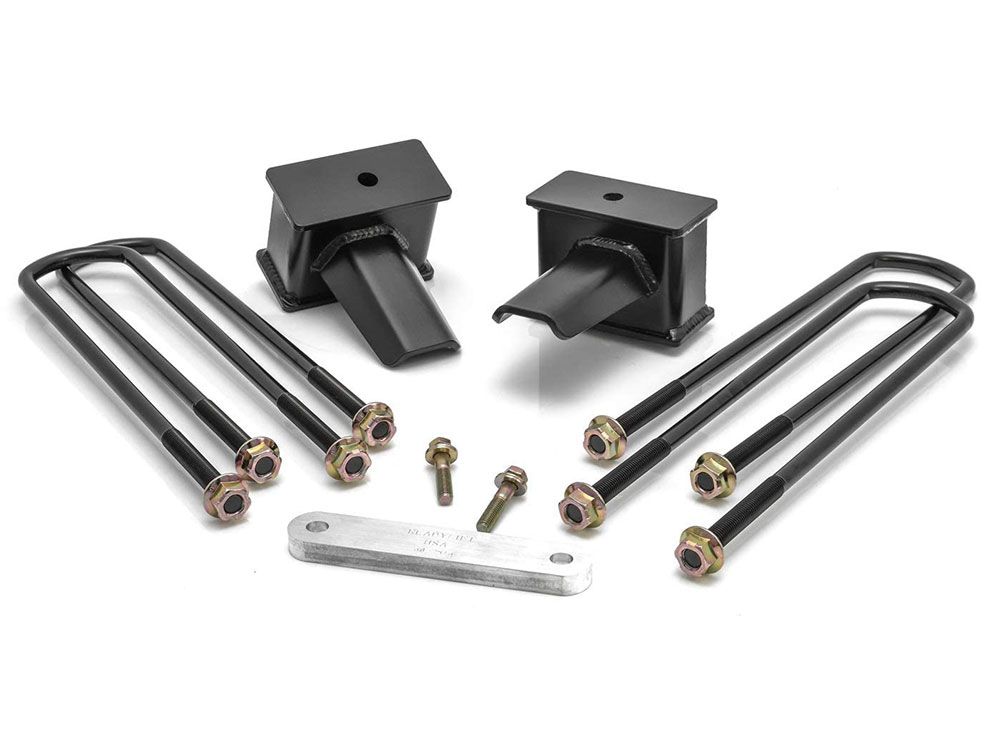 F250/F350 2017-2023 Ford 4WD (w/2 piece drivshaft) 4" Rear Flat Block Kit by ReadyLift