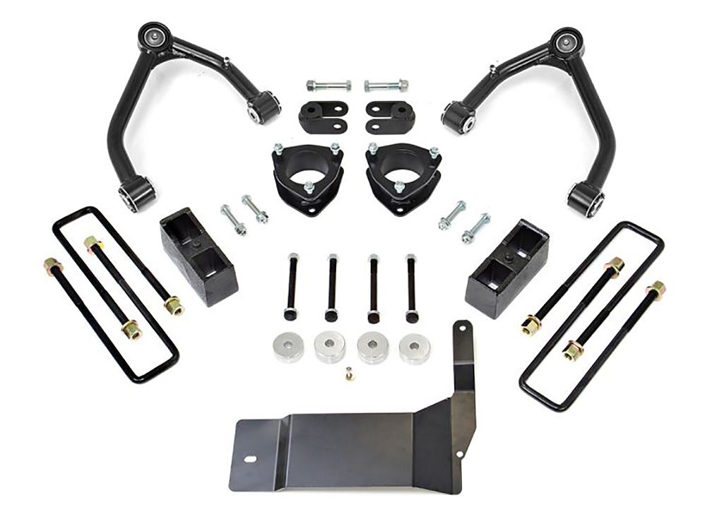 4" 2014-2016 GMC Sierra 1500 4WD (w/cast steel factory arms) Lift Kit by ReadyLift