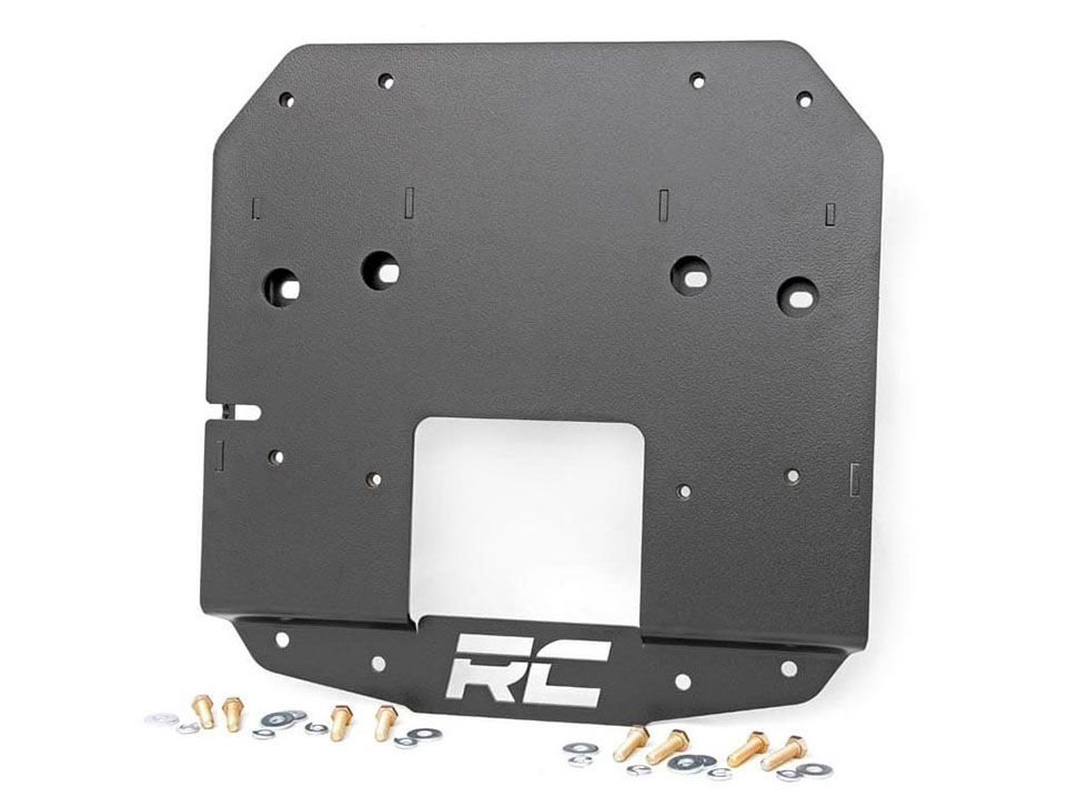 Wrangler JL 2018-2023 Jeep Spare Tire Relocation Bracket by Rough Country