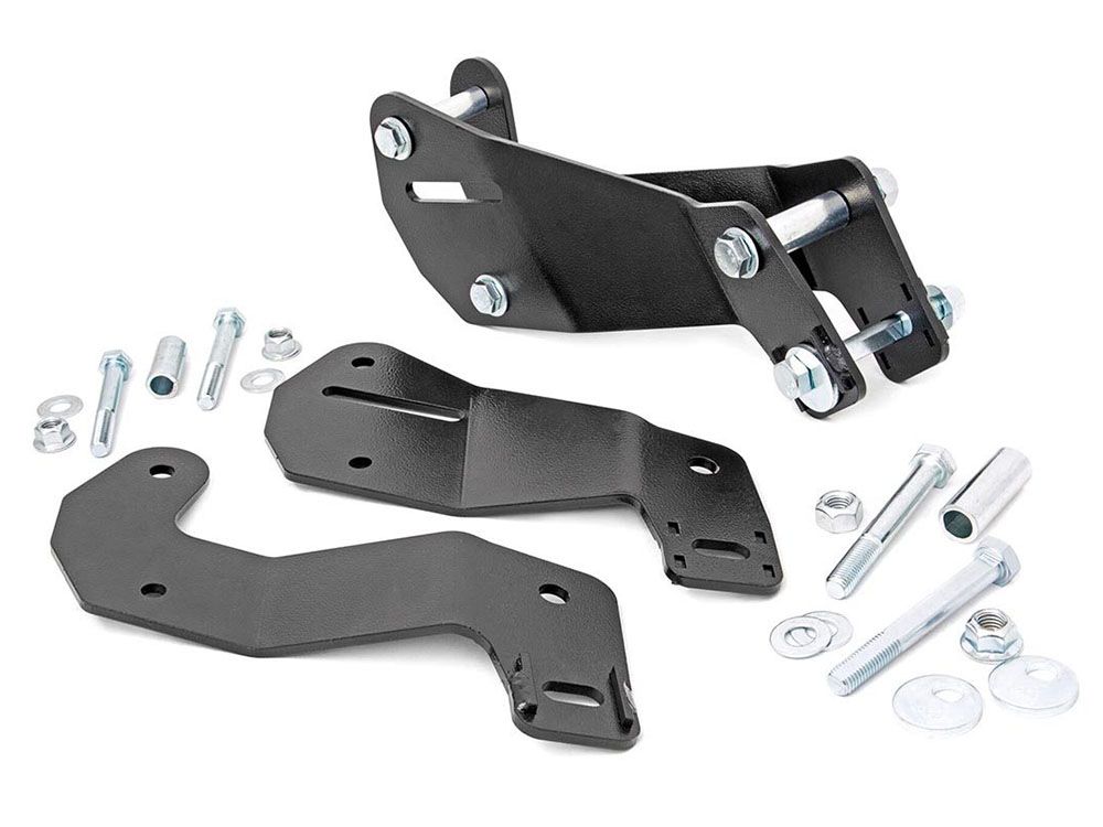 Jeep Wrangler JK (2 Door) 2007-2018 4wd Control Arm Relocation Brackets (front) by Rough Country