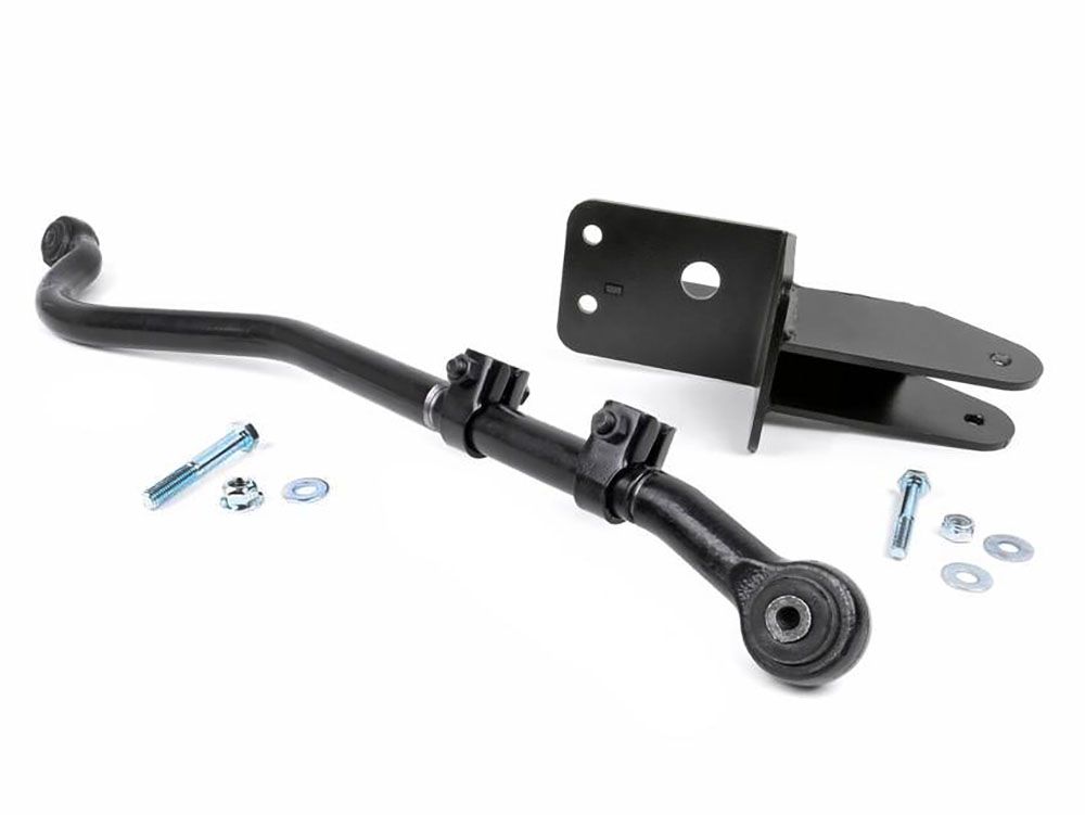 Cherokee XJ 1984-2001 Jeep 4wd (w/ 4"-6.5" Lift) - Front Forged Adjustable Track Bar by Rough Country