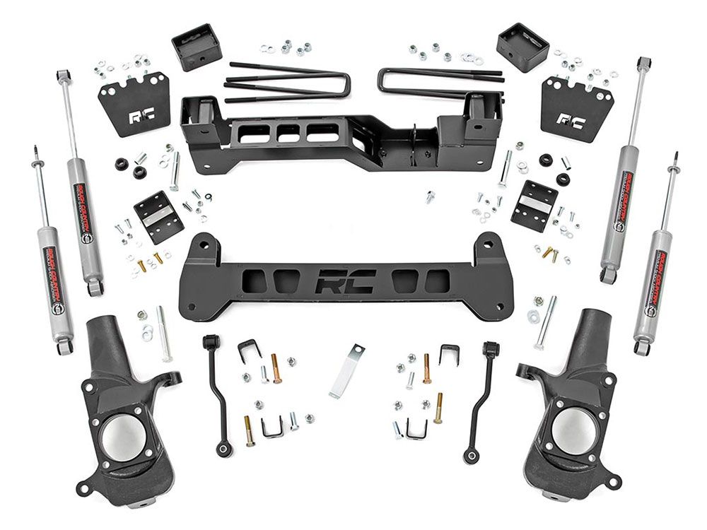 6" 2001-2010 Chevy Silverado 2500HD 2WD Lift Kit by Rough Country
