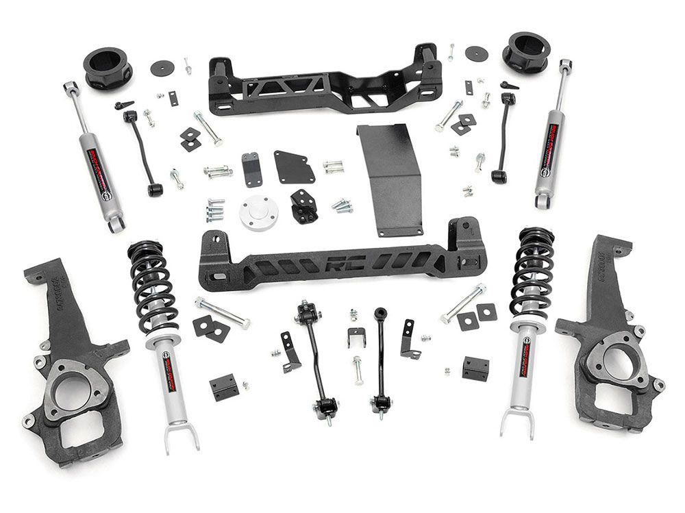4" 2012-2018 Dodge Ram 1500 4WD Lift Kit (w/lifted struts) by Rough Country
