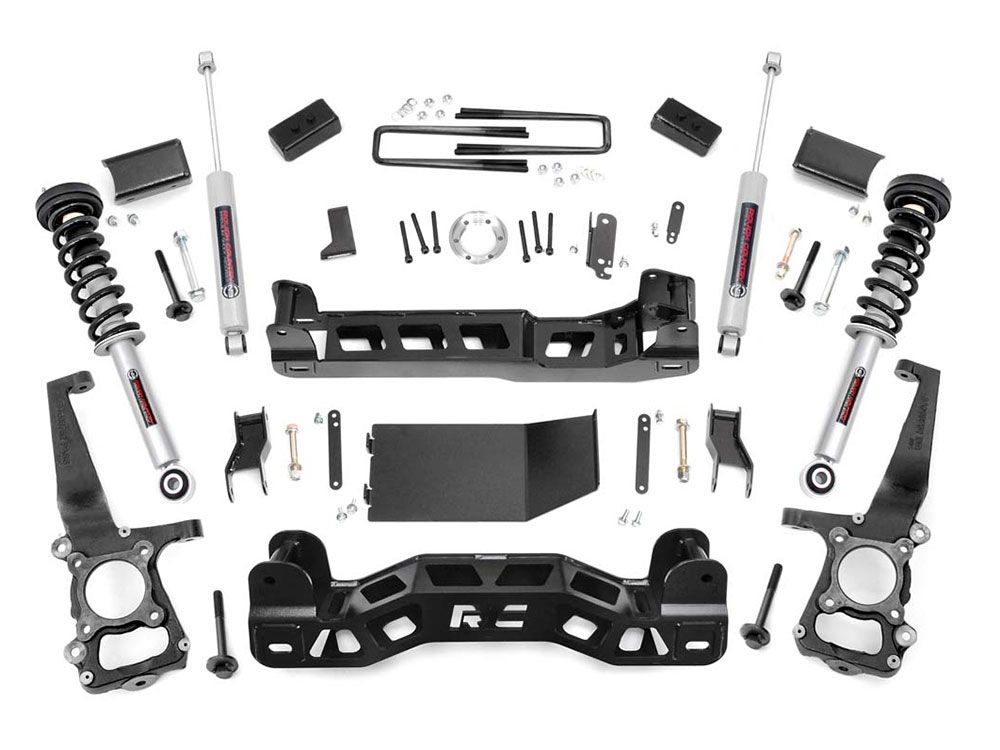 4" 2011-2014 Ford F150 4WD Lift Kit (w/lifted struts) by Rough Country