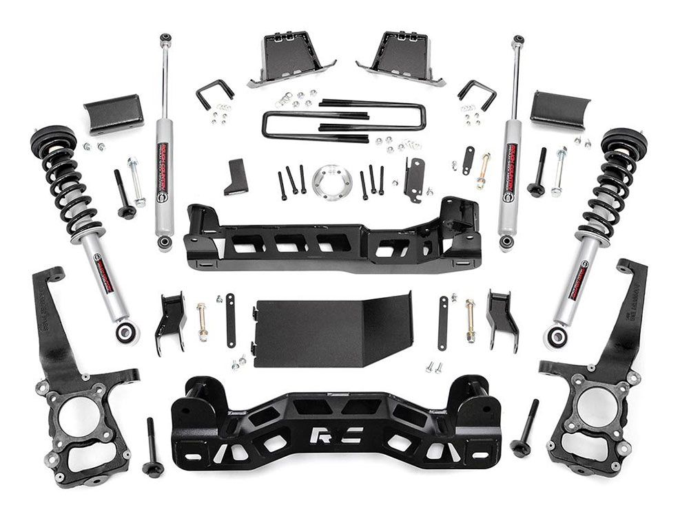 6" 2011-2014 Ford F150 4WD Lift Kit (w/lifted struts) by Rough Country