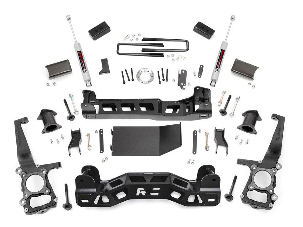 4" 2009-2010 Ford F150 4wd Lift Kit by Rough Country