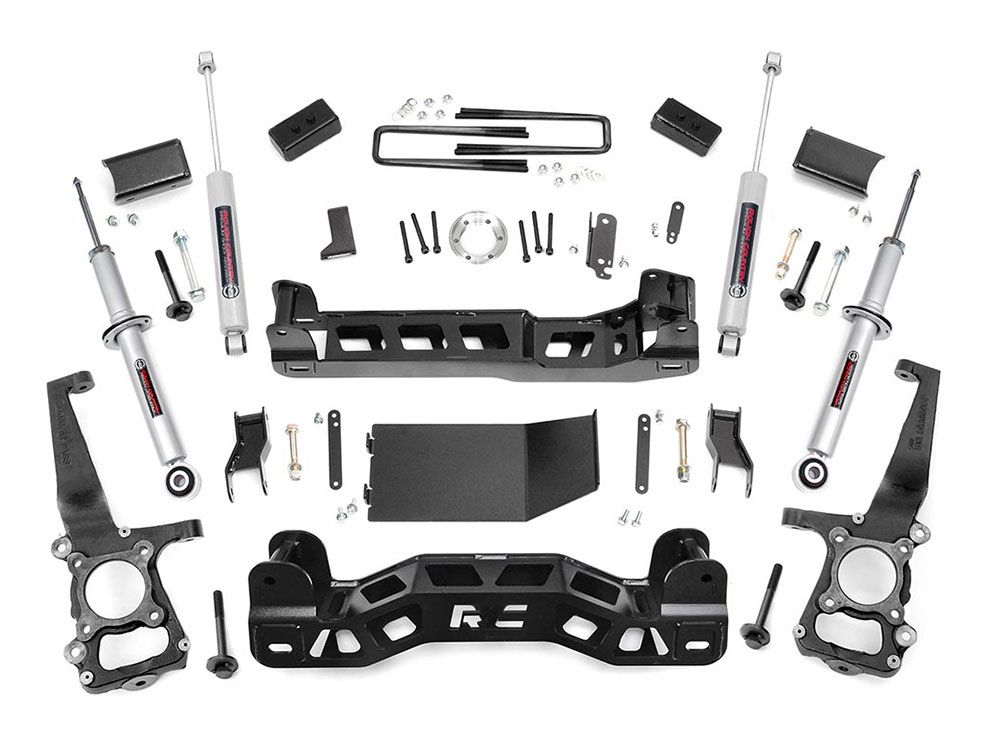 4" 2009-2010 Ford F150 4WD Lift Kit (w/lifted struts) by Rough Country