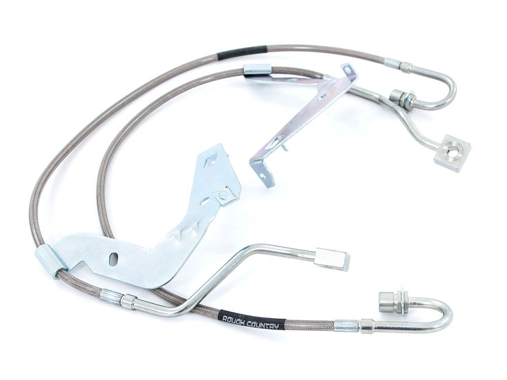 F250/F350 2017-2023 Ford 4wd (w/4.5"-6" Lift) - Front Brake Lines by Rough Country