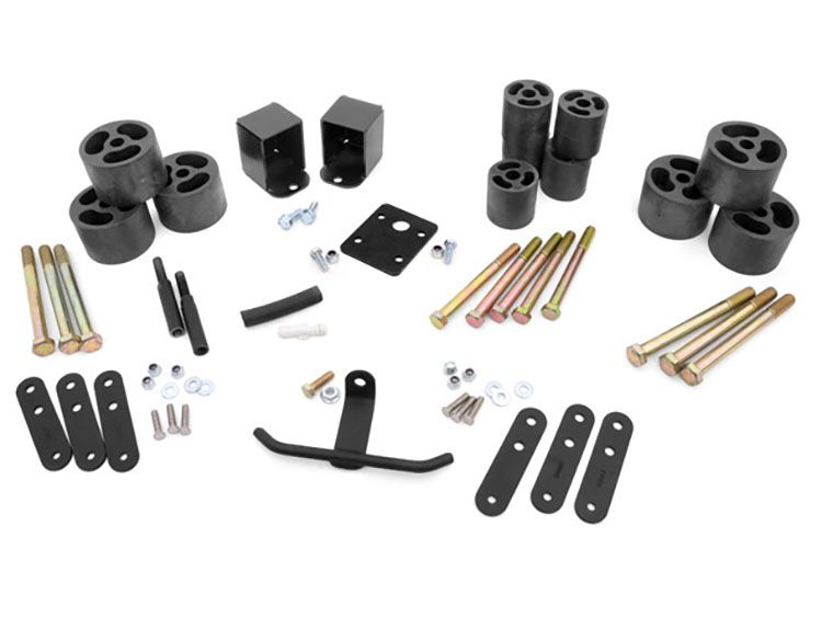 Wrangler YJ 1987-1995 Jeep (Manual transmission) 4wd 1.25" Body Lift Kit by Rough Country