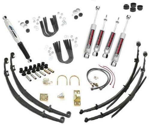 4" 1972-1982 International Scout II, Terra and Traveler 4WD Premium Lift Kit by Jack-It