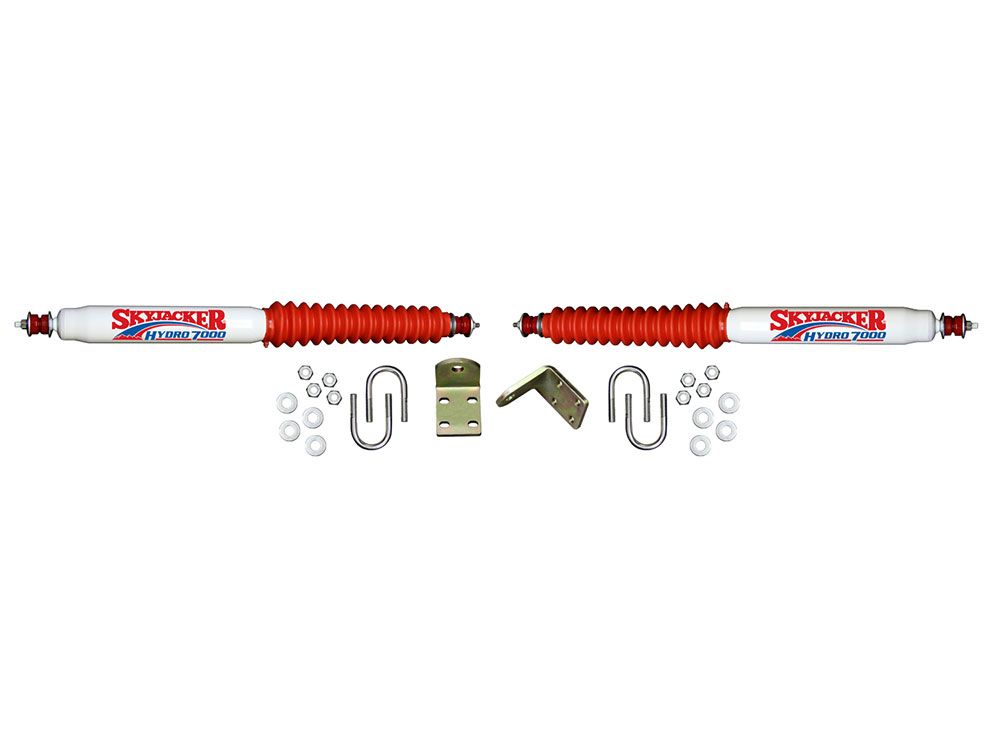 F150 1970-1977 Ford 4WD Dual Steering Stabilizer Kit by Skyjacker