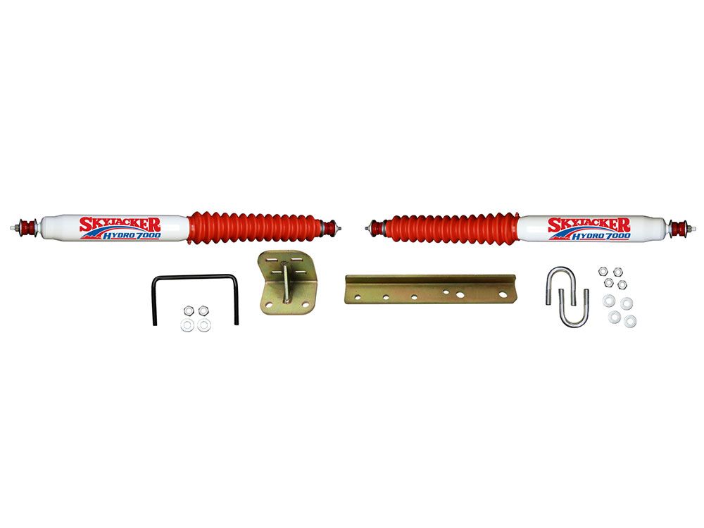 F100/F150 1980-1996 Ford Dual Steering Stabilizer Kit by Skyjacker