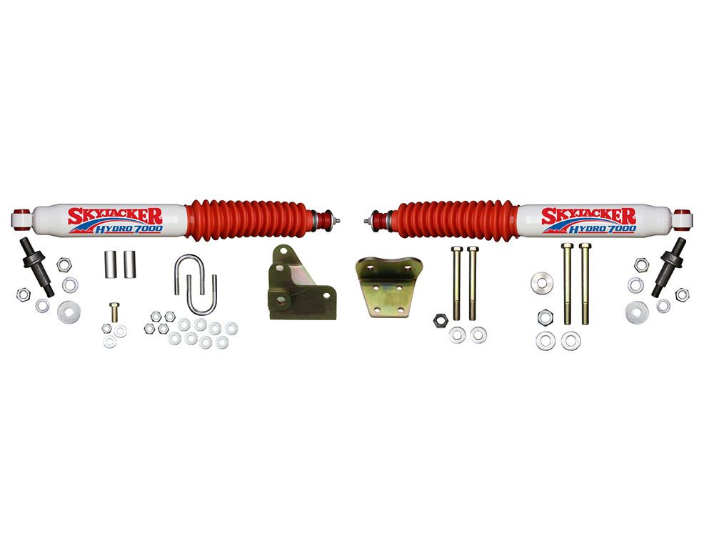 F150 1997-2003 Ford w/ 6" Lift 4WD Dual Steering Stabilizer Kit by Skyjacker