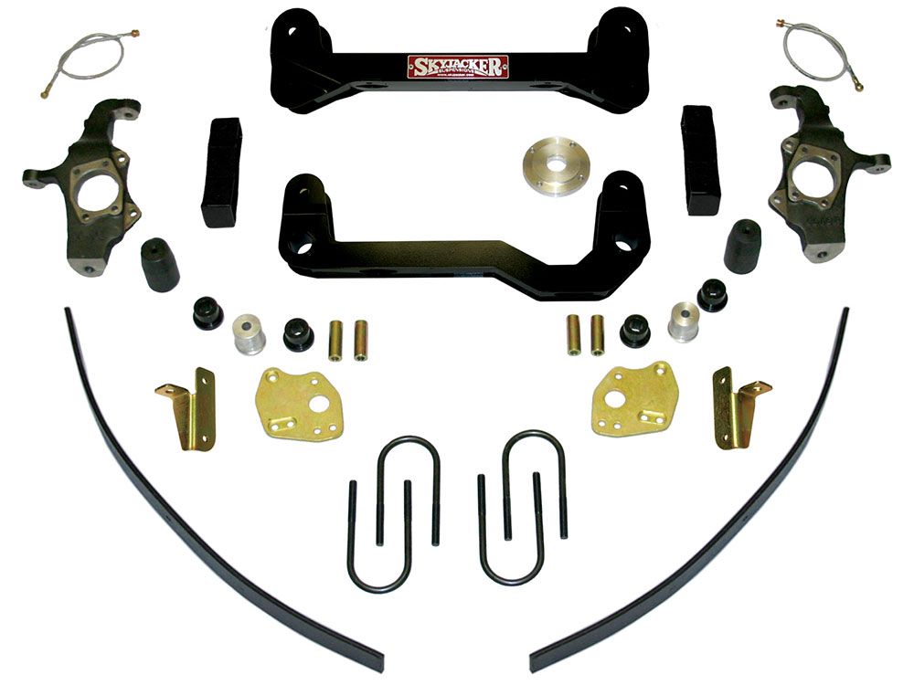 4" 2004-2012 GMC Canyon 4WD Lift Kit (w/rear add-a-leafs) by Skyjacker