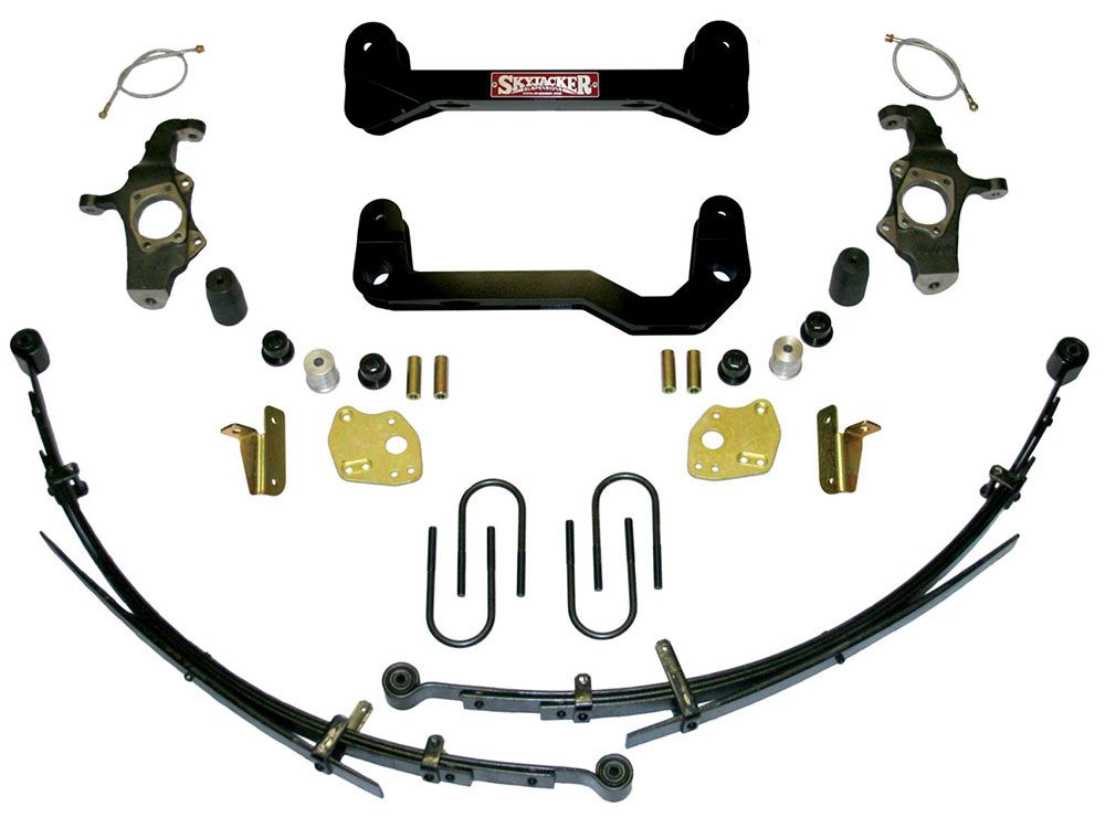 4" 2004-2012 GMC Canyon 2WD Lift Kit (w/rear leaf springs) by Skyjacker