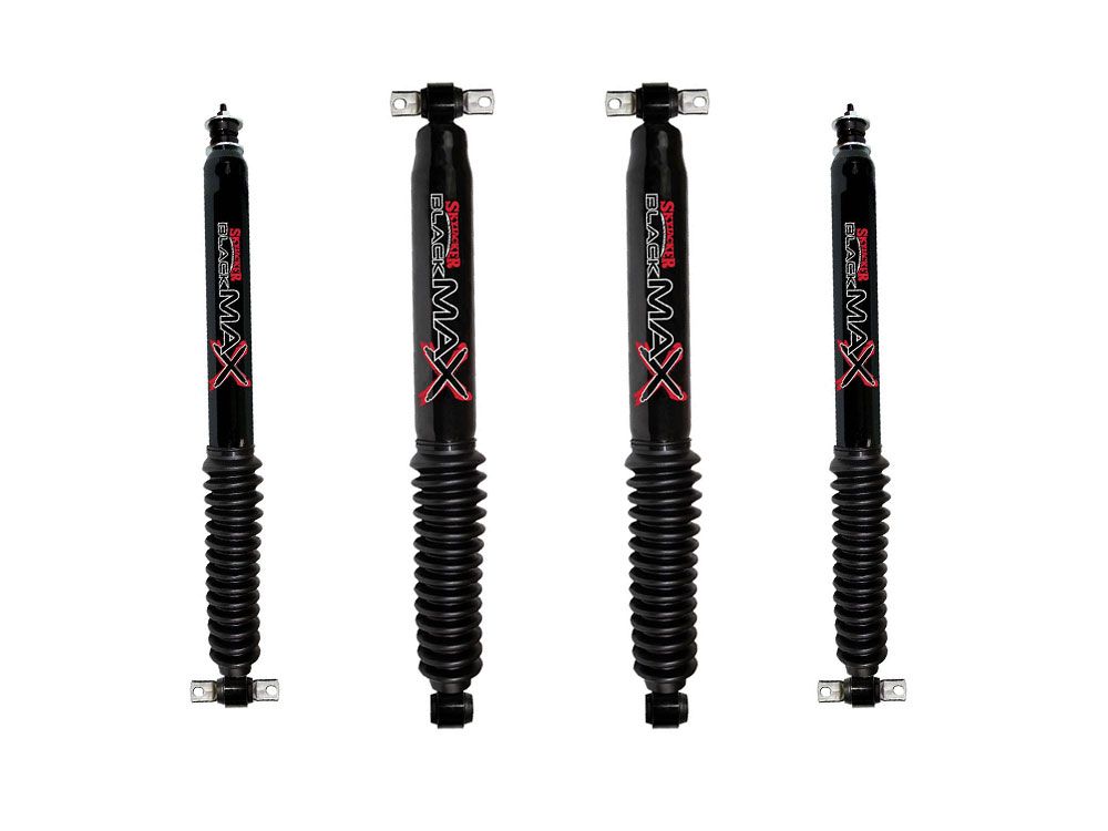 Cherokee XJ 1984-2001 Jeep 4wd & 2wd (with 4-5" lift) - Skyjacker Black Max Shocks (set of 4)