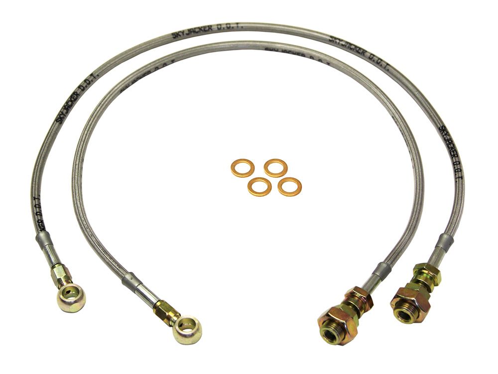 3/4 & 1 ton Pickup 1970-1978 Chevy/GMC 4wd (w/ 6-8" Lift) - Front Brake Lines by Skyjacker