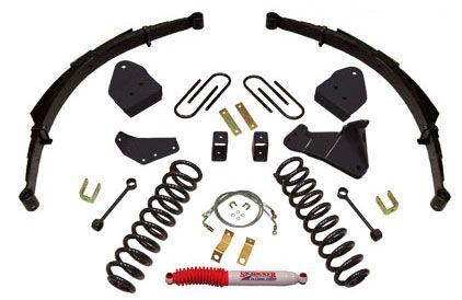 4" 2008-2010 Ford F250 4WD Upgraded Lift Kit by Skyjacker