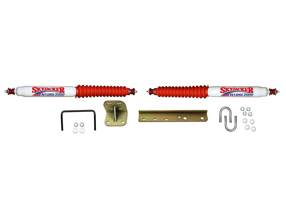 F150 1971-1976 Ford 4WD Dual Steering Stabilizer Kit by Skyjacker