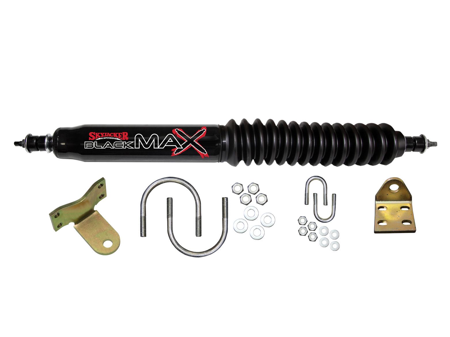 Ramcharger 1974-1993 Dodge 4WD Black Max Steering Stabilizer Kit by Skyjacker