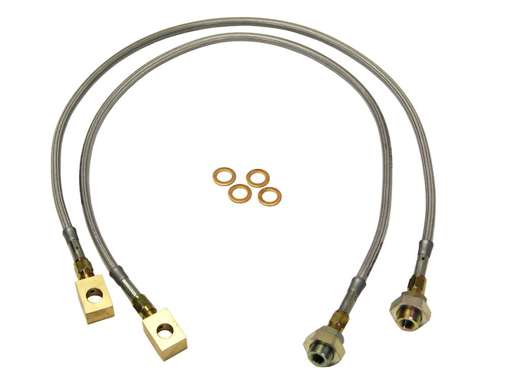 Pickup 1/2 & 3/4 ton 1973-1978 Chevy/GMC 4wd (w/ 6-8" Lift) - Front Brake Lines by Skyjacker