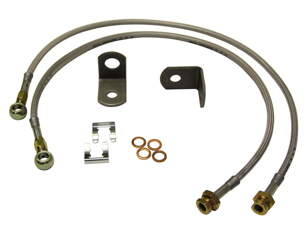 Wrangler TJ 1997-2006 Jeep 4wd (w/ 4-8" Lift) - Front Brake Lines by Skyjacker