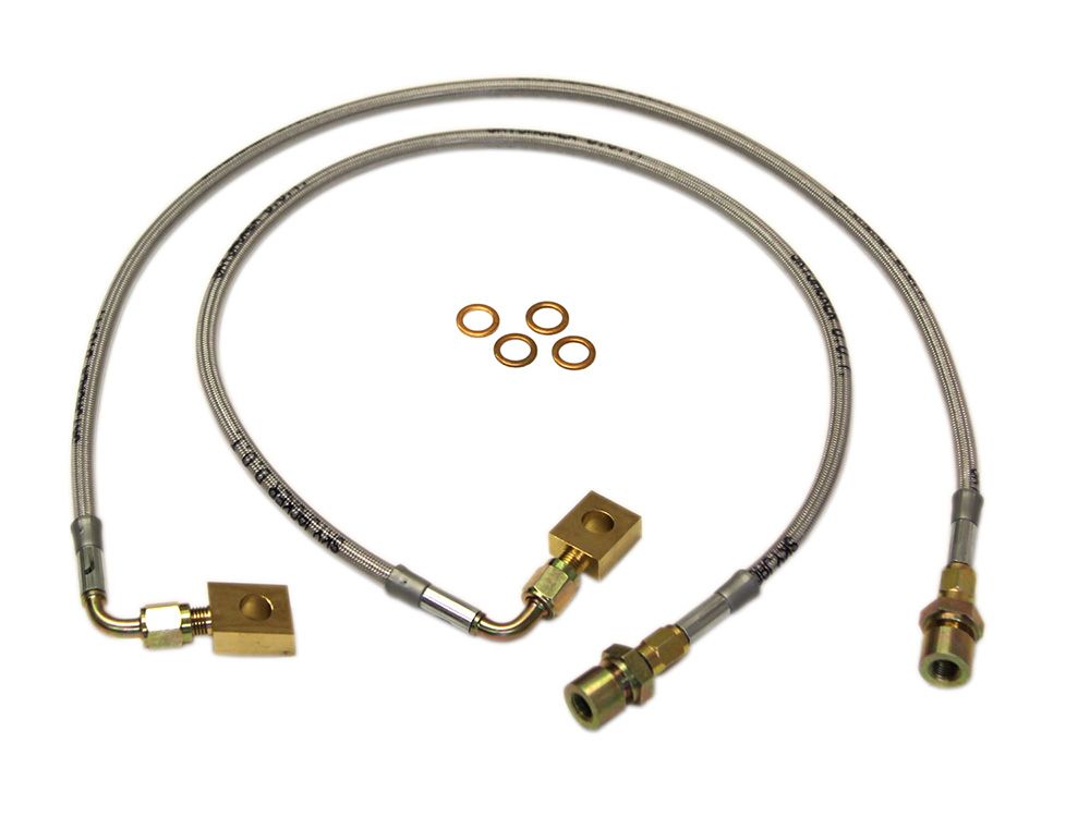 F250/F350 1999 Ford 4wd (w/ 3-8" Lift) - Front Brake Lines by Skyjacker