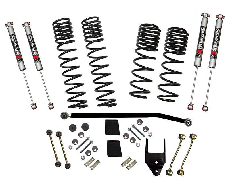 3.5-4" 2018-2022 Jeep Wrangler JL 4-Door 4WD Dual Rate-Long Travel Lift Kit by Skyjacker