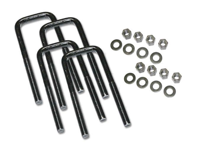 Pickup 3500 4wd 1988-2000 Chevy/GMC (excludes dually models) - Rear U-Bolt Kit (fits w/no aftermarket lift blocks)