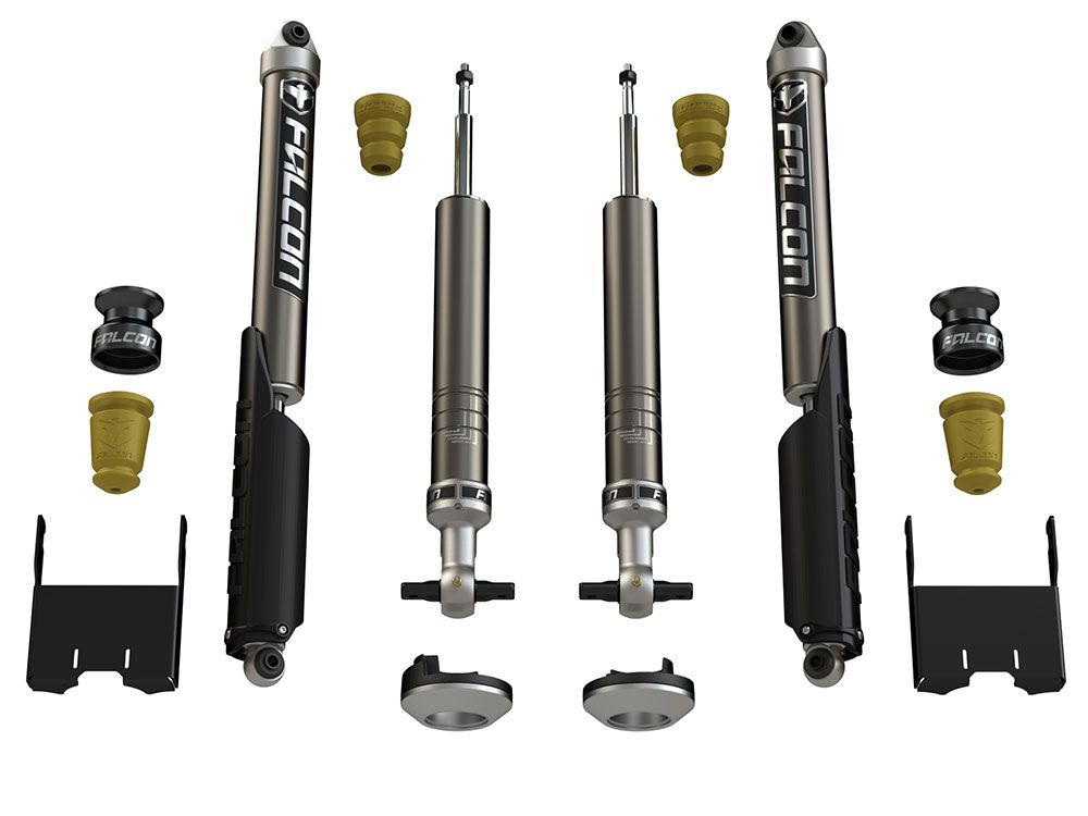 F150 2015-2024 Ford 4wd - Falcon Sport Leveling Shock Kit (0 to 2.25" Front Lift)