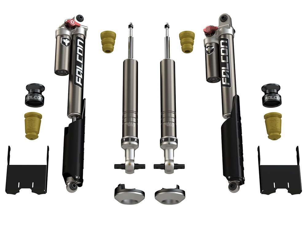 F150 2015-2023 Ford 4WD - Falcon Sport Tow/Haul Leveling Shock Kit (0 to 2.25" Front Lift)