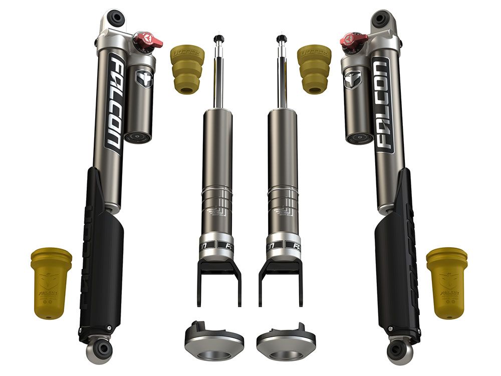 Ram 1500 2009-2018 Dodge 4WD - Falcon Sport Tow/Haul Leveling Shock Kit (0 to 2.25" Front Lift)