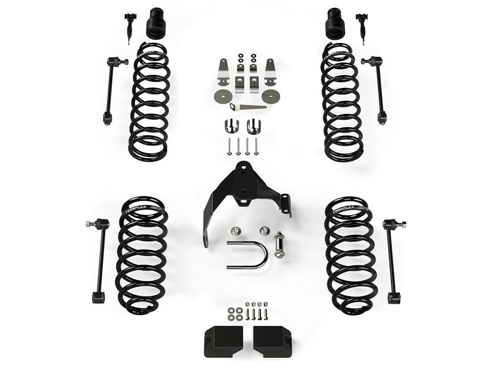3" 2007-2018 Jeep Wrangler JK (4 door) Coil Spring Lift Kit by Teraflex