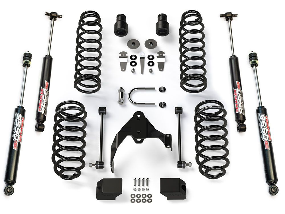 2.5" 2007-2018 Jeep Wrangler JK Base Lift Kit w/9550 Shocks by Teraflex